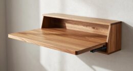 top wall mounted folding desks