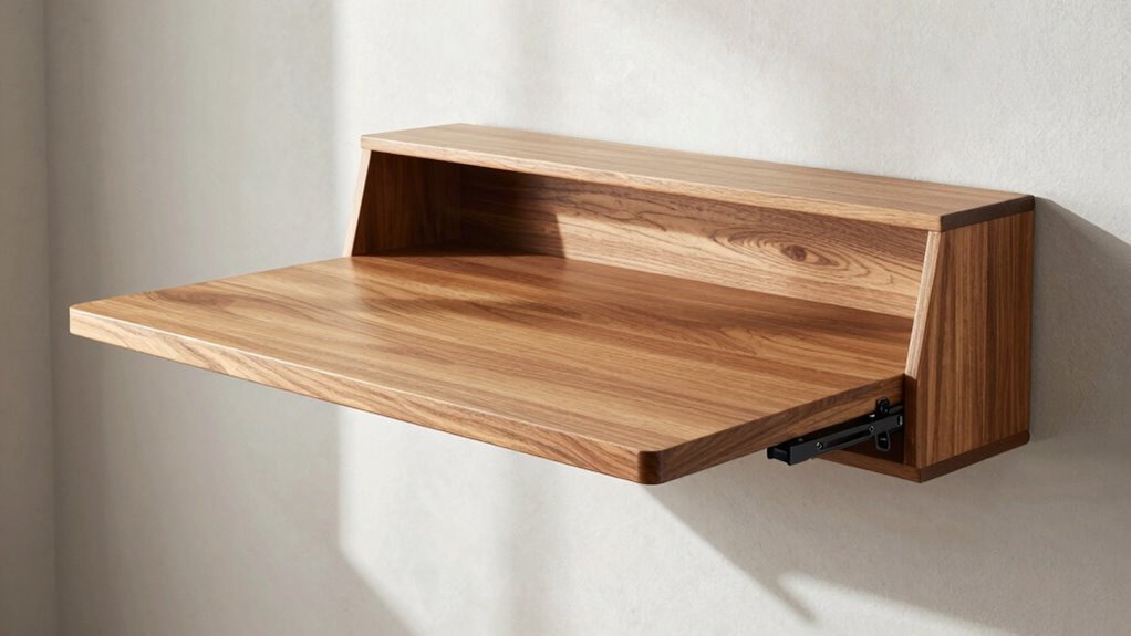 top wall mounted folding desks