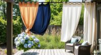 top weatherproof patio curtains