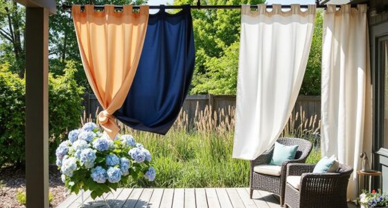 top weatherproof patio curtains