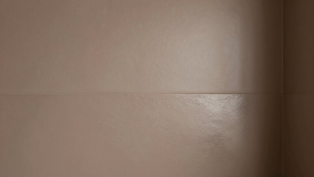 two finish accent wall