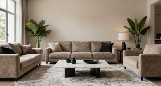 two neutral decor technique