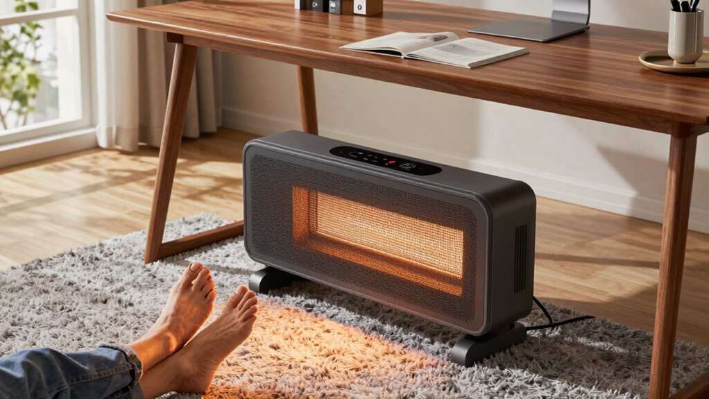 under desk heater considerations