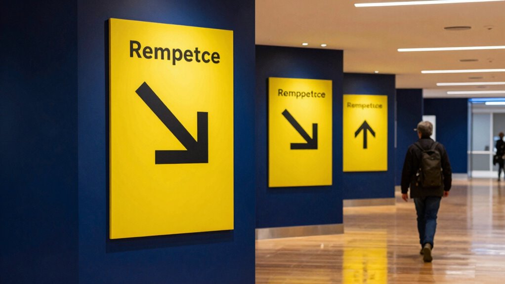 use high contrast colors effectively