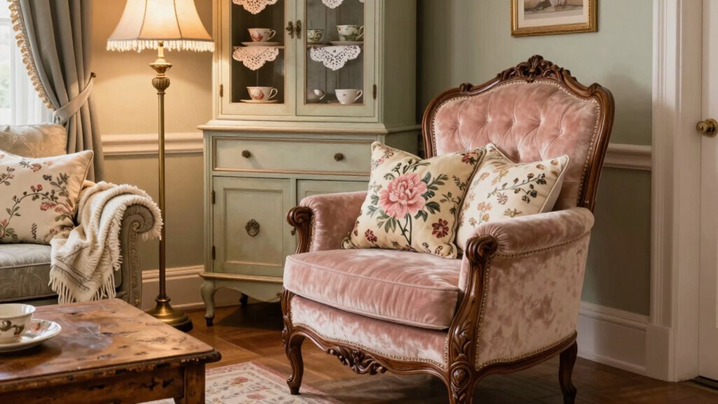 vintage inspired cozy decor