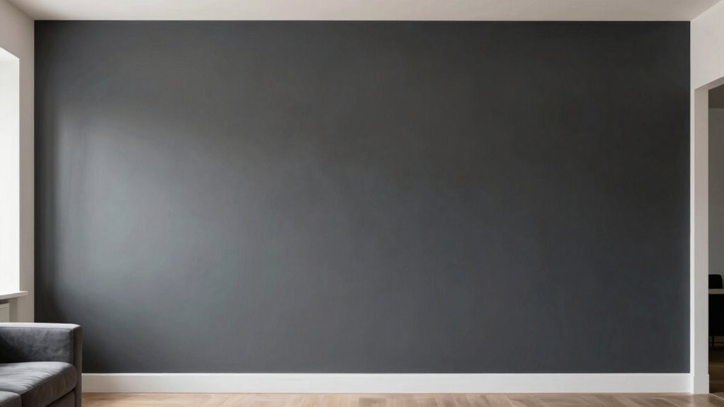 wall prep for dual finishes