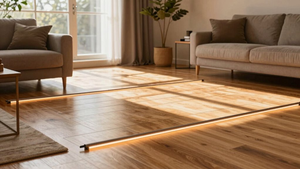 warm efficient floor heating