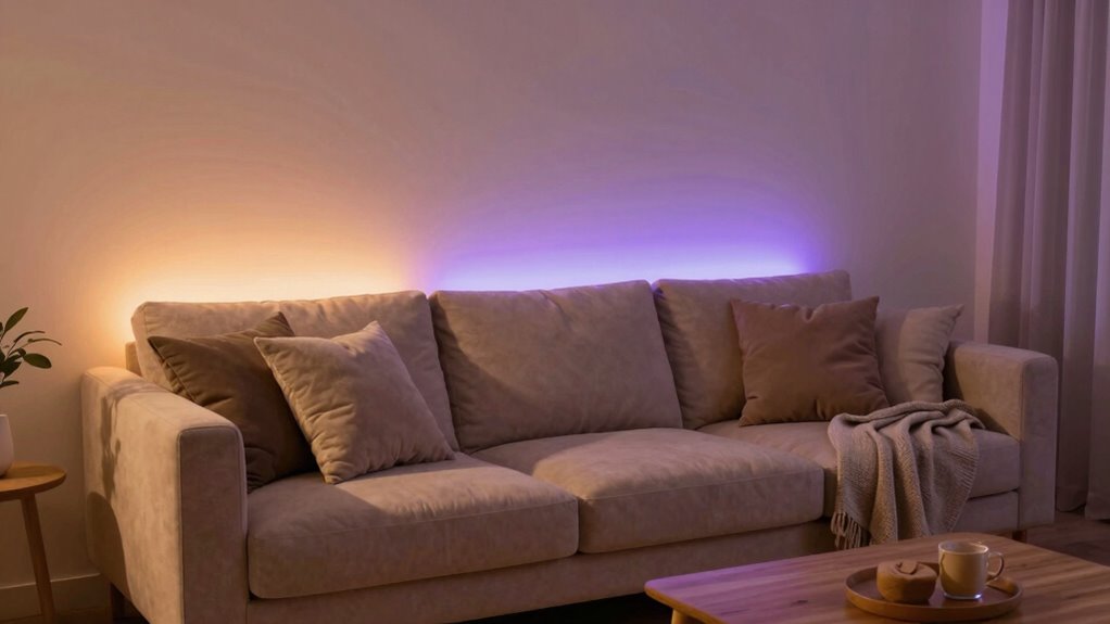 warm lighting for cozy ambiance