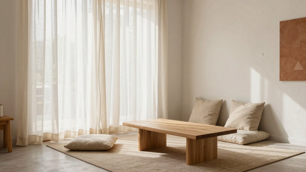 warm textured neutral palette