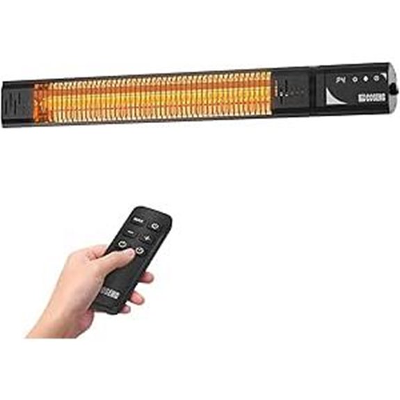 waterproof infrared patio heater