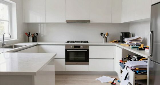accessible versus uncluttered spaces