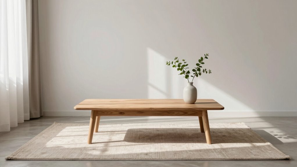 balance colors and furniture