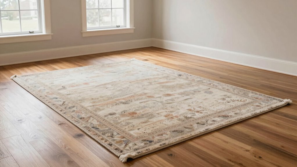balanced rug size and placement
