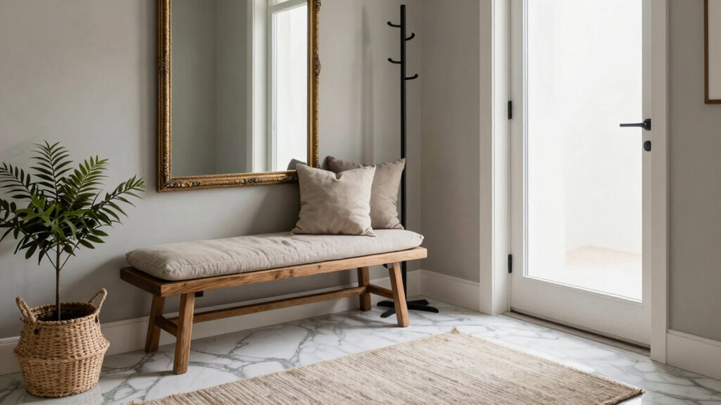 balanced stylish entryway design