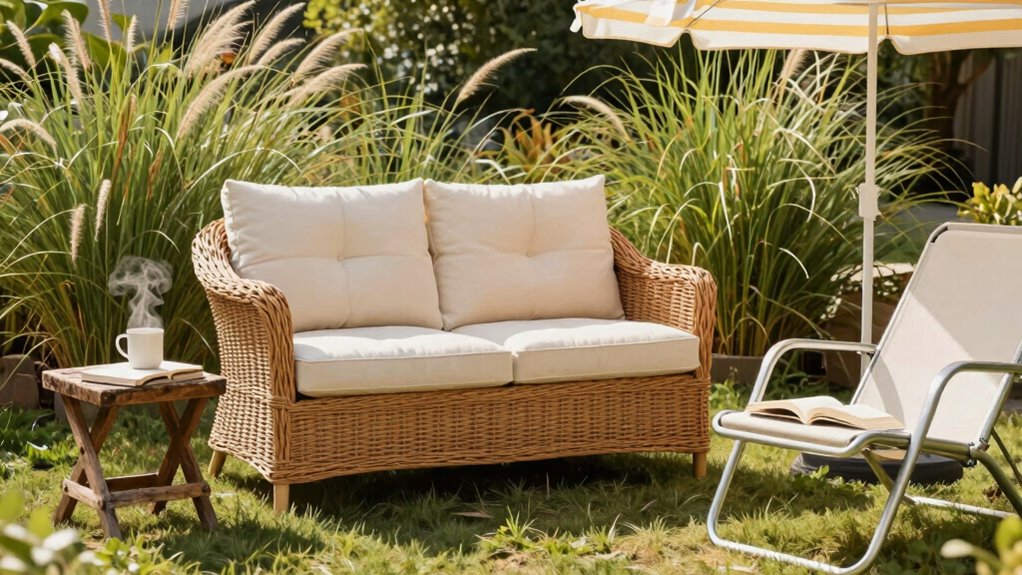 choose comfortable outdoor seating