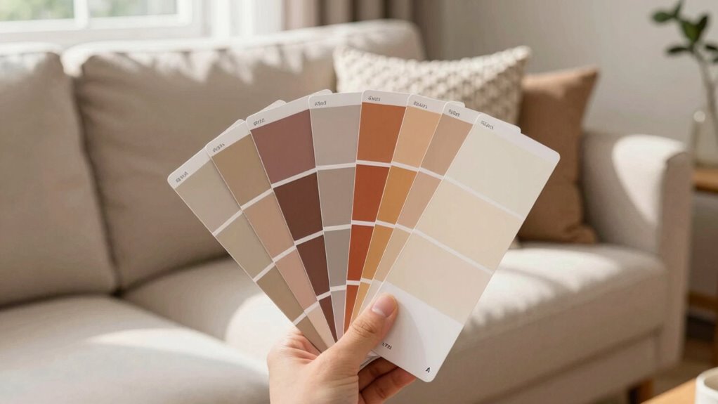 color coordination and finishes