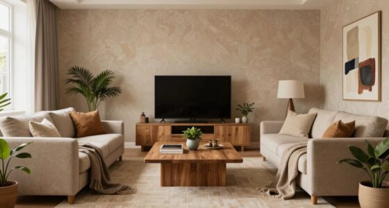 comfortable and organized space