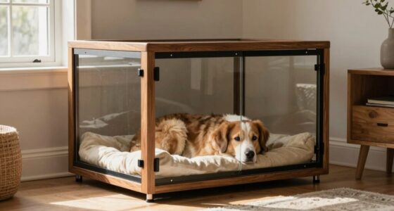 comfortable crates ensure safety