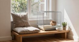 compact unobtrusive pet nook