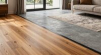 create cohesive flooring transitions