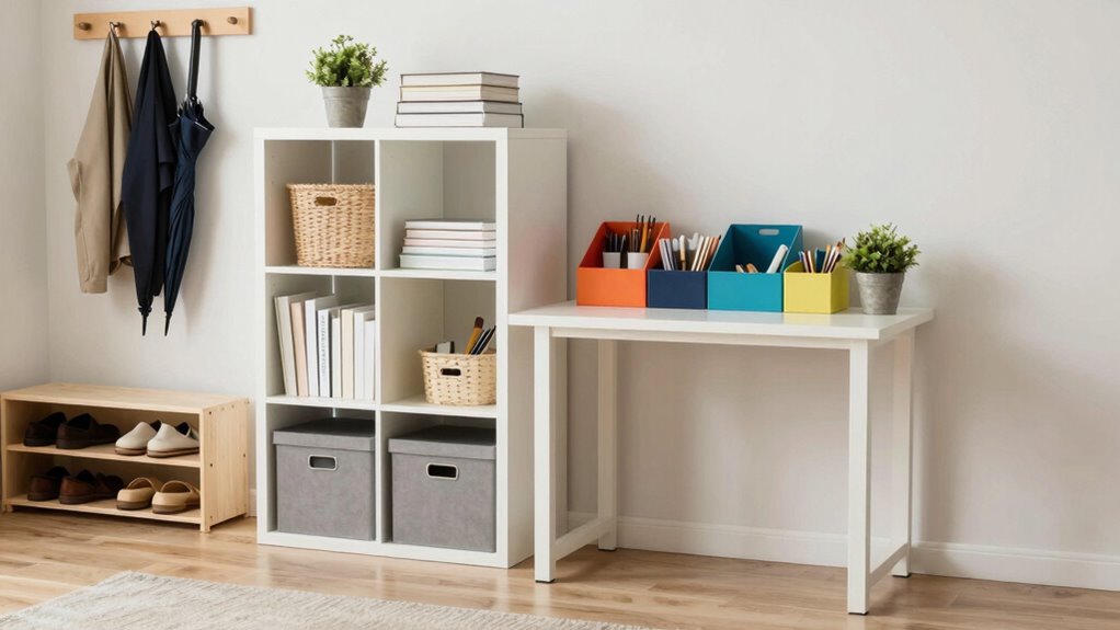 create organized home zones