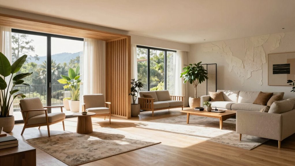 define zones with furniture