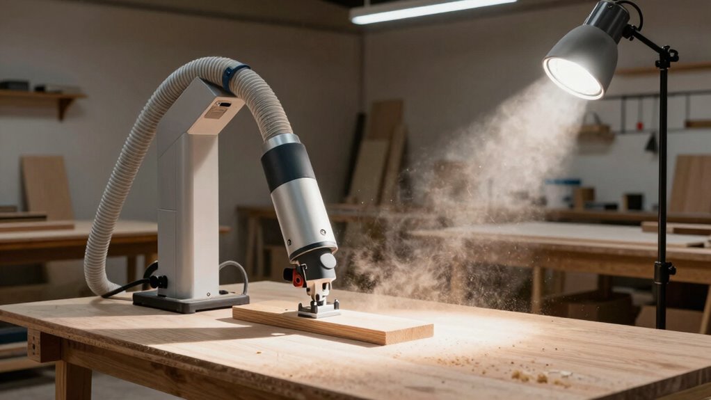 effective dust and light management