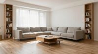 efficiently arrange large furniture