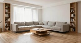 efficiently arrange large furniture