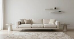 floating furniture enhances space