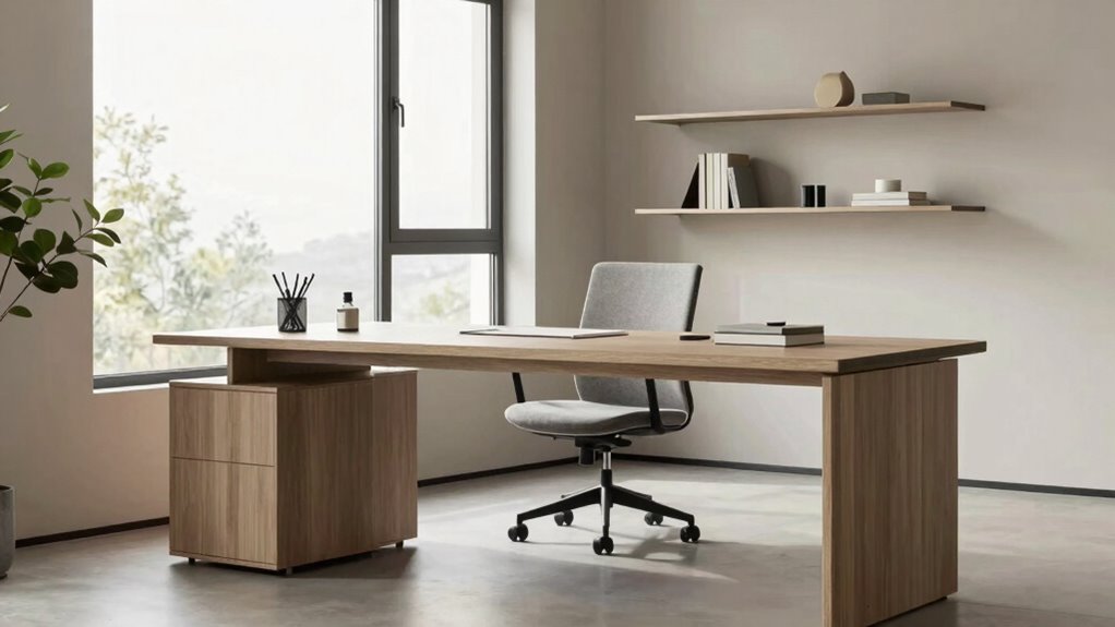 focused home office design