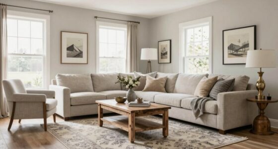 harmonious mixed style interiors