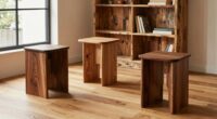 harmonizing diverse wood finishes