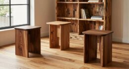 harmonizing diverse wood finishes