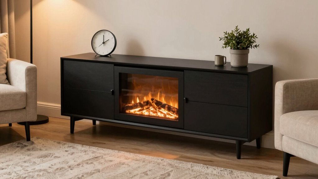 ideal fireplace tv environment