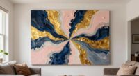 large decor enhances space