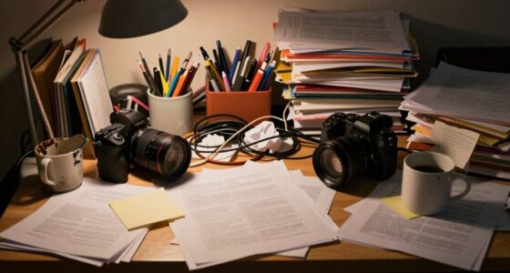messy workspace hampers efficiency