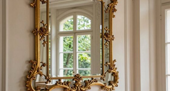 mirrors improve room aesthetics