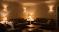 nighttime room ambiance enhancement