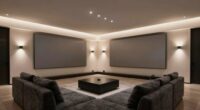 optimal media room lighting