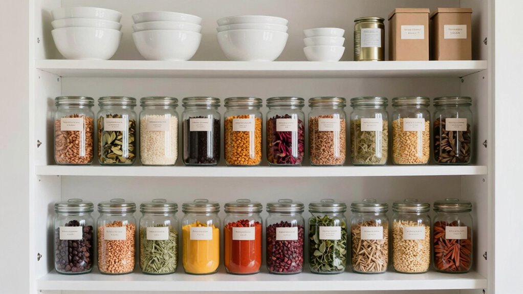 organized accessible pantry storage