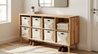 organized entryway storage system
