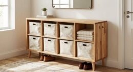 organized entryway storage system