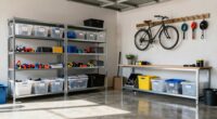 organized garage storage system