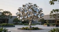 placement affects artificial trees