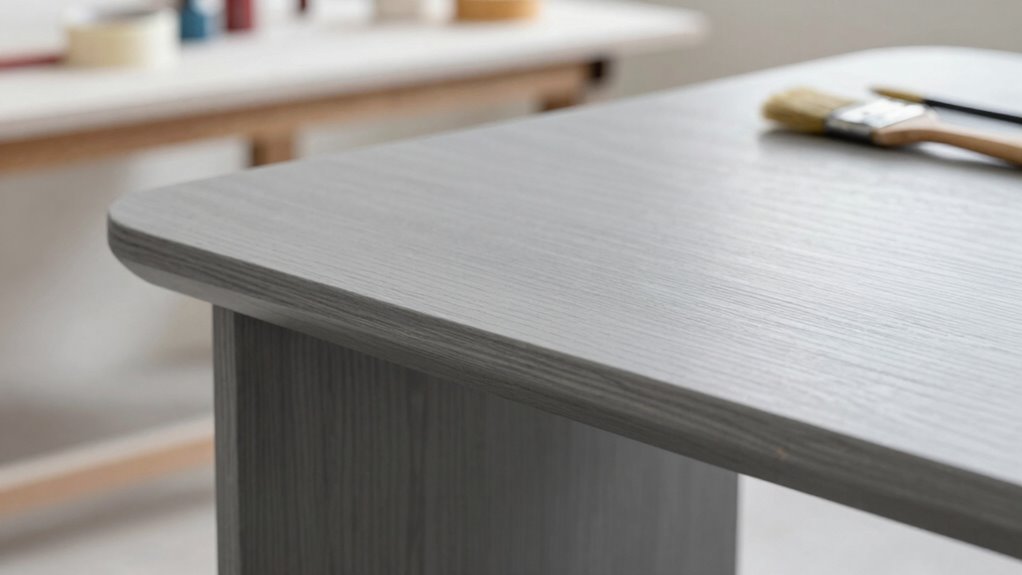polished furniture painting techniques