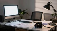 poor desk arrangement impacts concentration