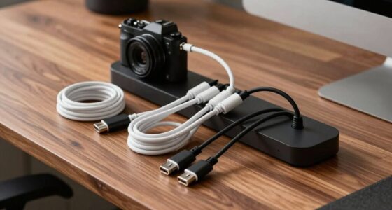 prioritize docking and cables