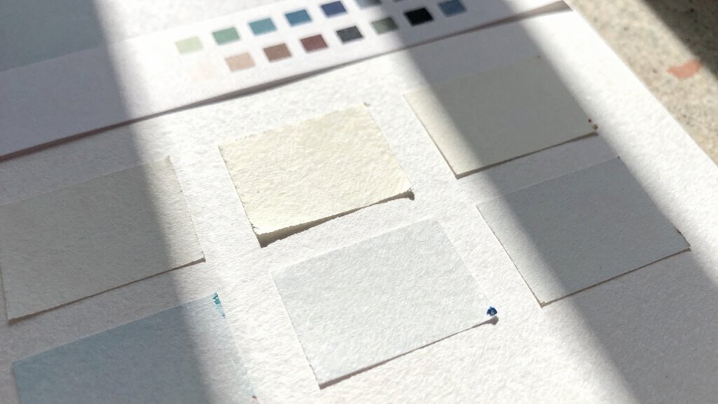 proper testing of paint samples