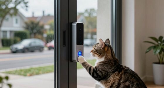 smart pet door traffic